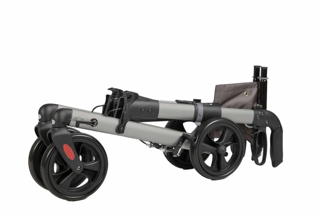Sinewi Kaarsen Tijdreeksen Track Rollator 4.0 - Lichtgewicht rollator Dubbel vouwbaar