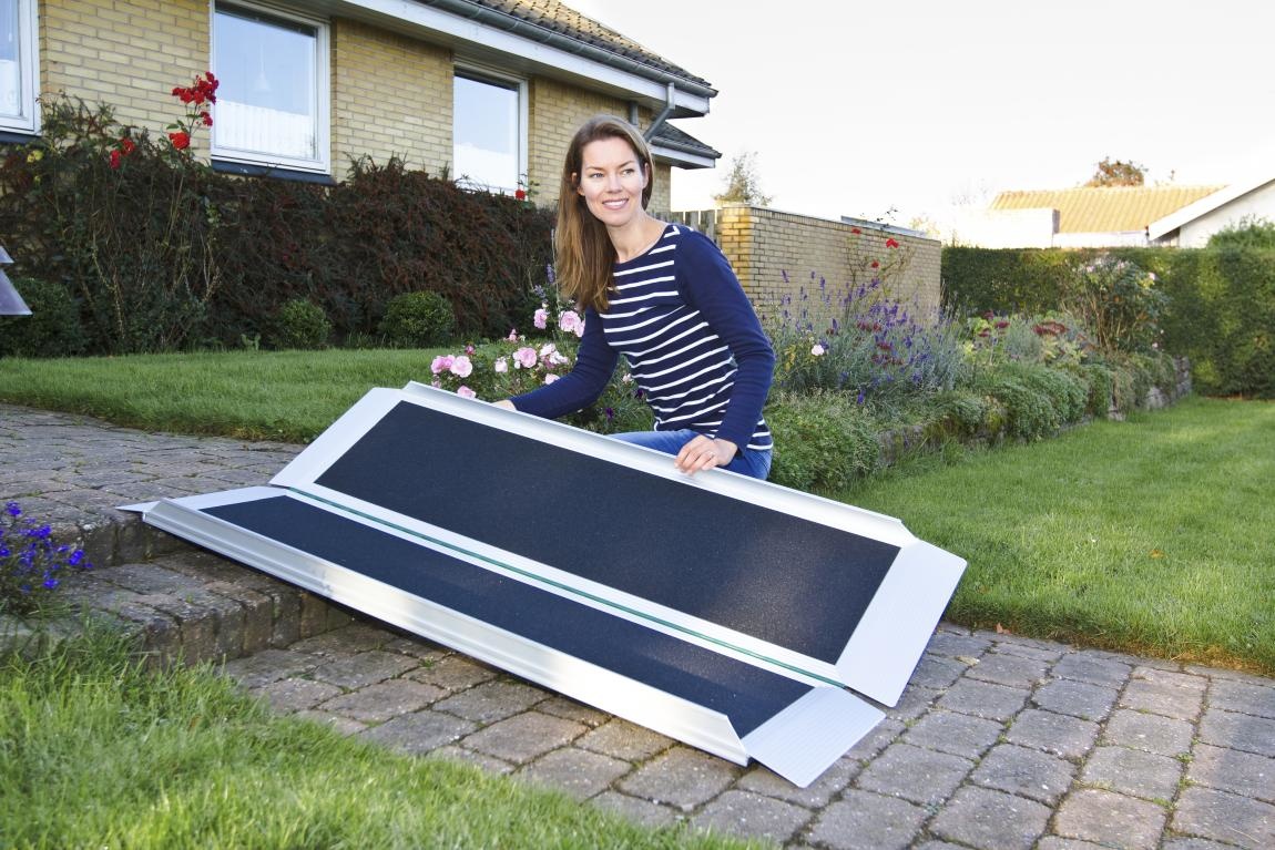 EasyFold Pro ramp Oprijplaat voor scootmobiel en rolstoel