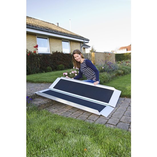 EasyFold Pro ramp Oprijplaat voor scootmobiel en rolstoel