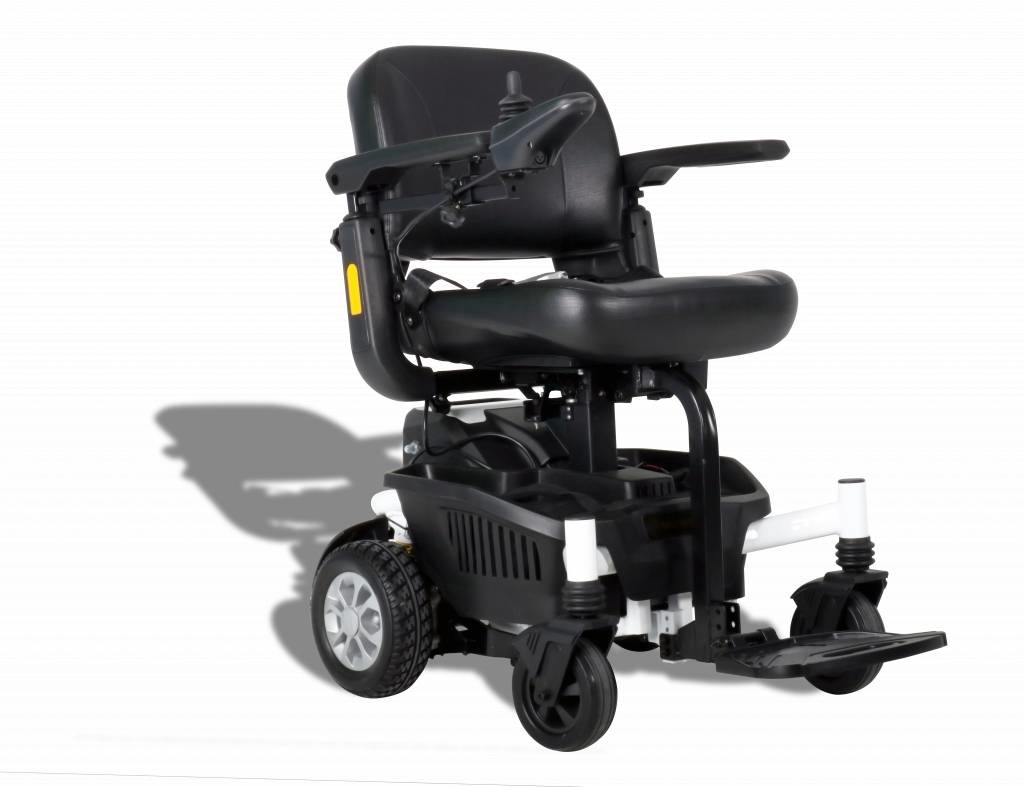 Elektrische rolstoel E-Smart+ met roterende en hoog/laag