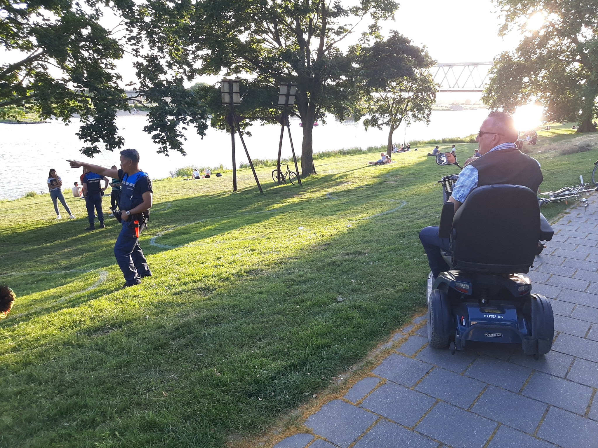Scootmobiel leren rijden met een ergotherapeut