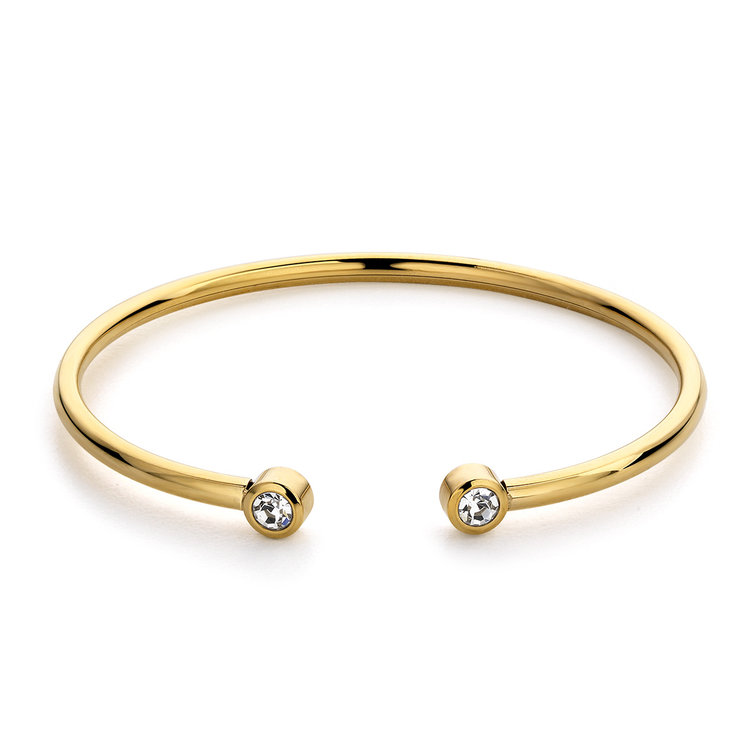 glitz4kids Diamond bangle| Goud