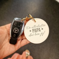 Sleutelhanger | Allerliefste papa