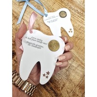 Tanden Fee munt hanger