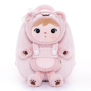 Glitz4kids Metoo teddy girl roze rugzak (Strikje)