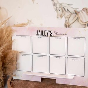 Glitz4kids Weekplanner | Roze