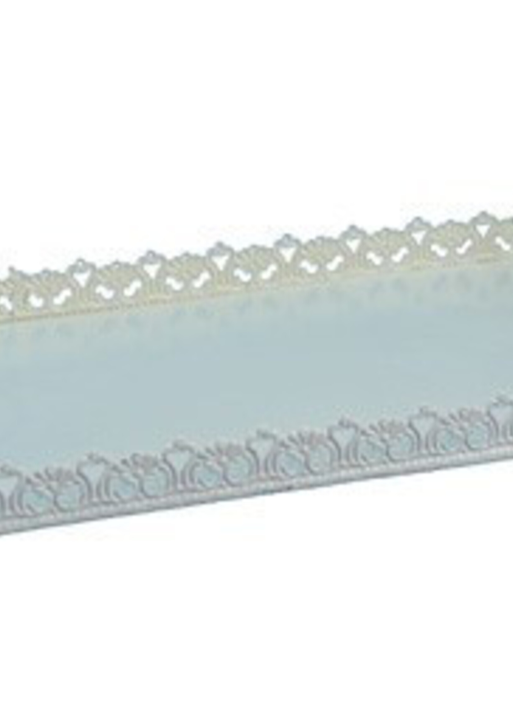 Tablett im Shabby Chic aus Metall - Gross