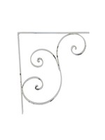 Tablarhalter - Regalwinkel in Shabby Chic Antikweiss