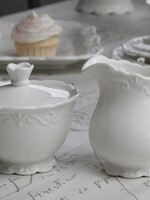 Chic Antique Zuckerdose mit Deckel Provence - 100% Porzellan