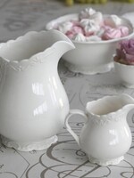 Chic Antique Milchkännchen Provence - Porzellan Weiss