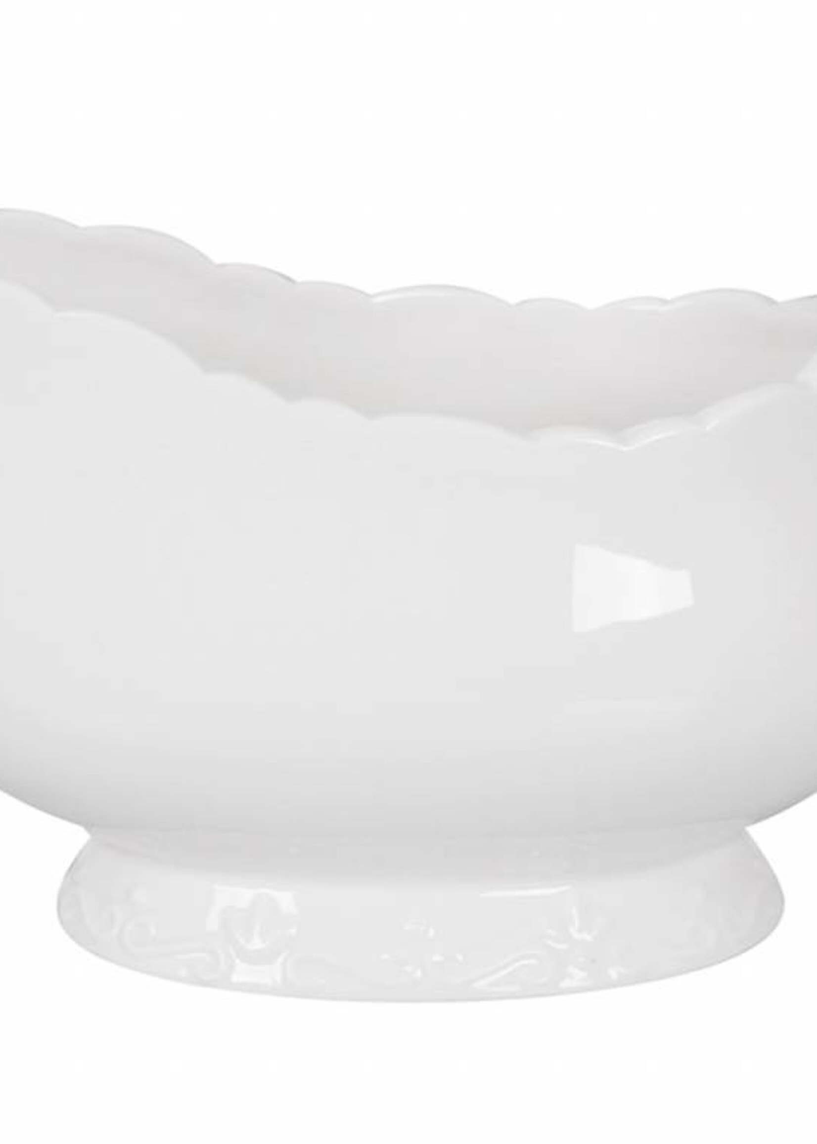 Chic Antique Sauciere Provence - 100% Porzellan Weiss