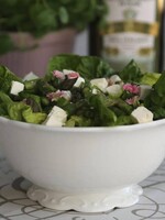 Chic Antique Salatschüssel Provence - Porzellan Weiss