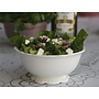 Salatschüssel Provence - Porzellan Weiss