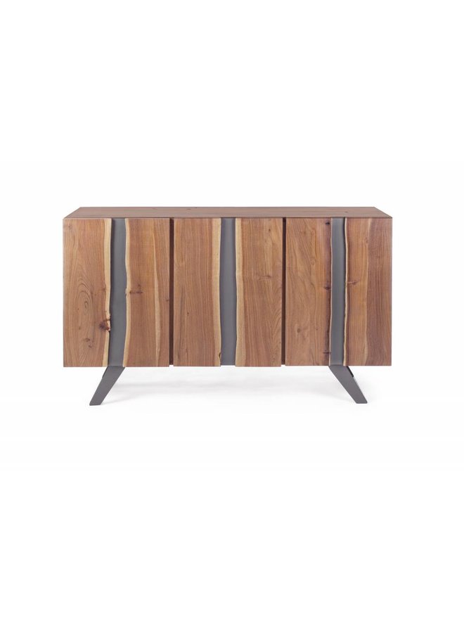 Sideboard MIttel Aron aus Massivholz - 145x45x90 cm