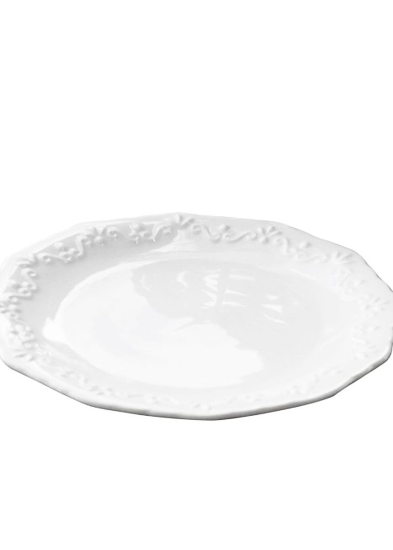 Chic Antique Dessertteller Provence - Porzellan weiss