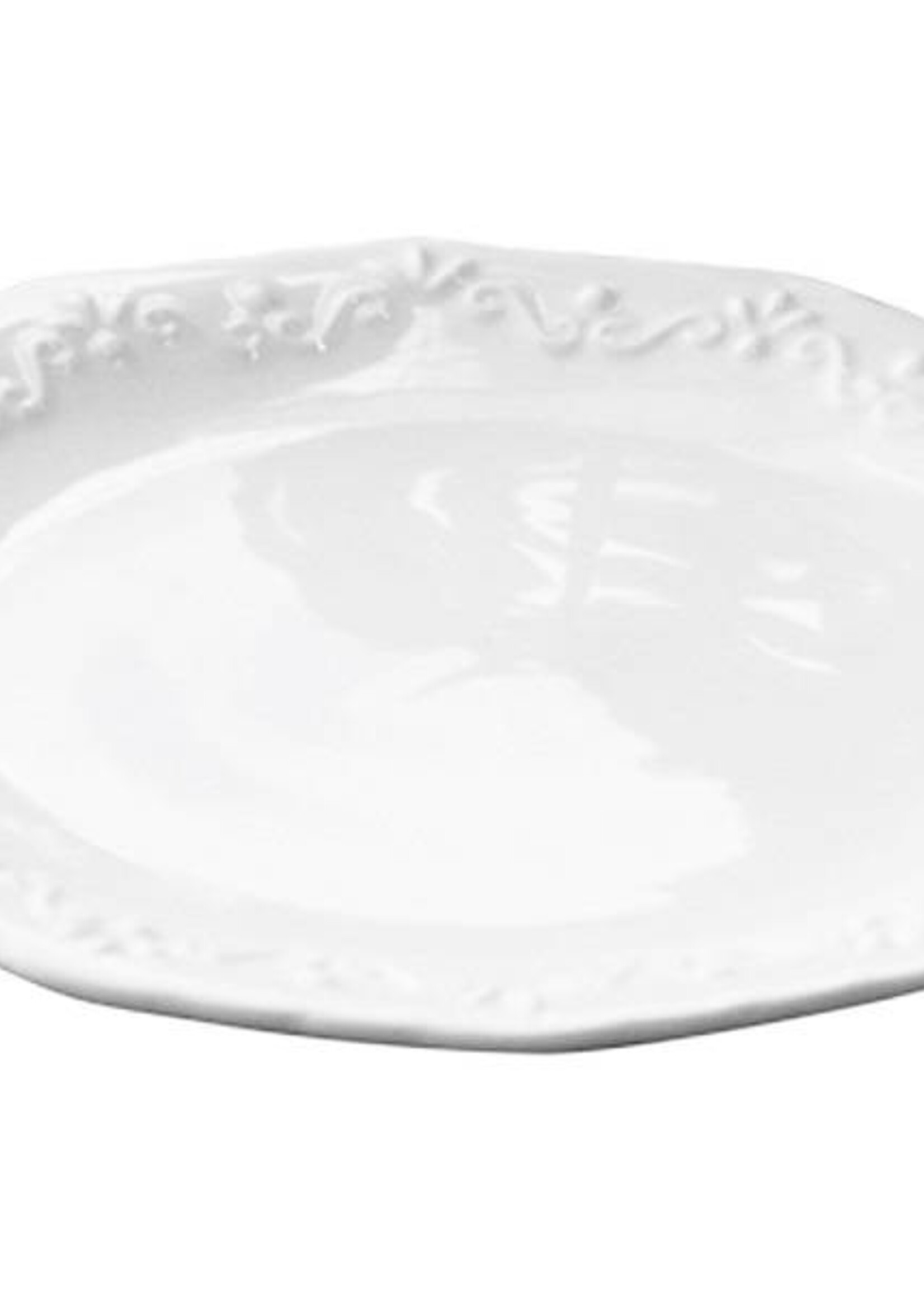 Chic Antique Dessertteller Provence - Porzellan weiss