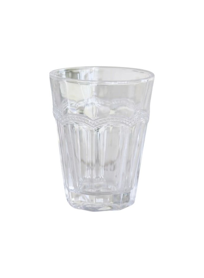 Trinkglas Antoinette mit Perlenkante - H11 - transparent