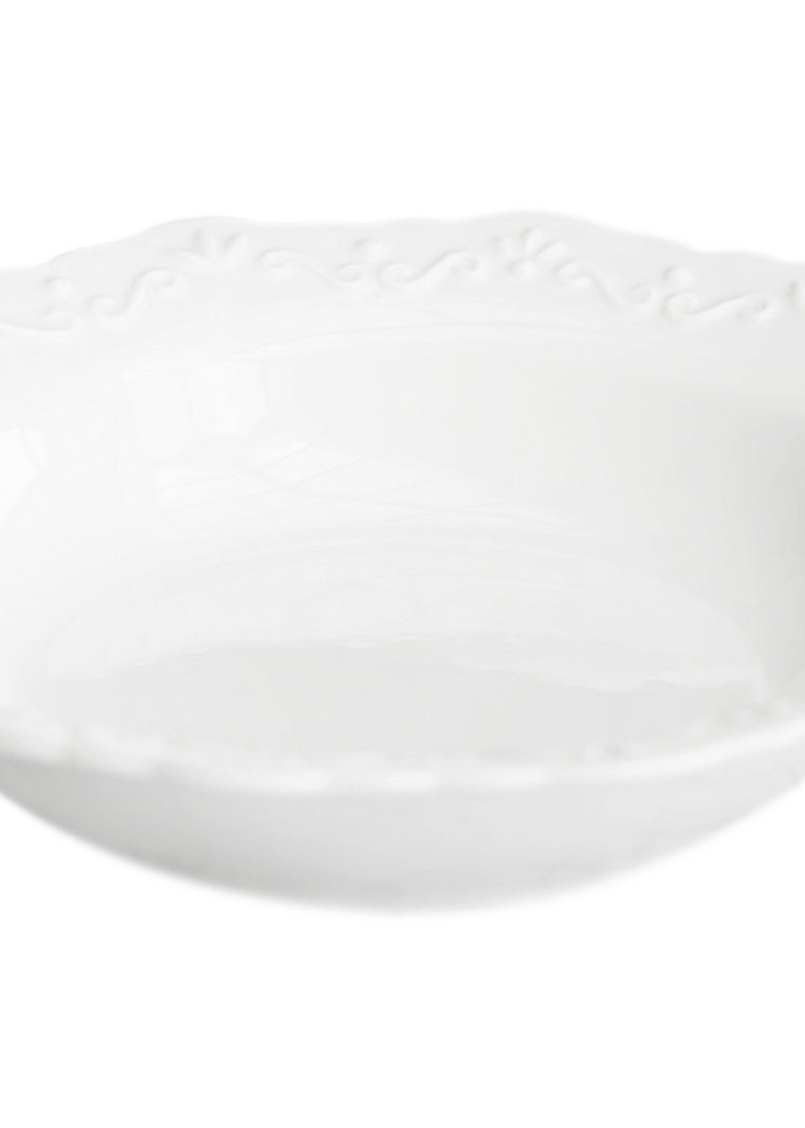 Chic Antique Suppenteller Provence - Porzellan weiss