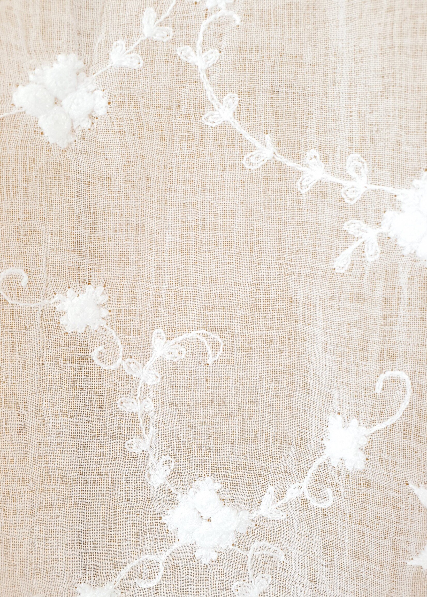 Vorhang "Rose" Weiss - 200x250cm