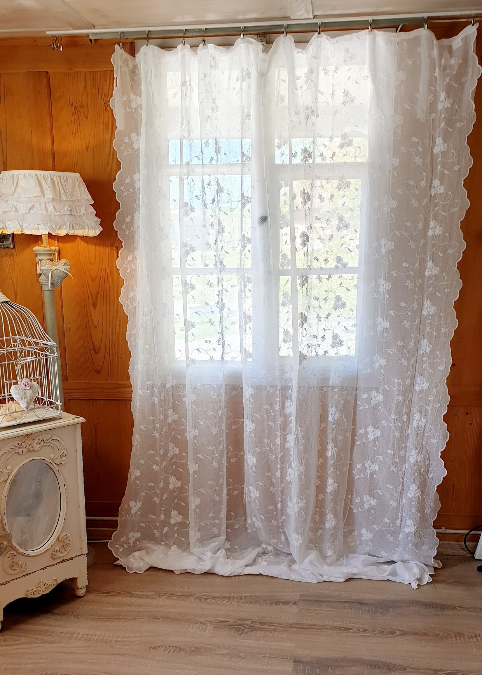 Vorhang "Maria" Weiss - 200x250cm