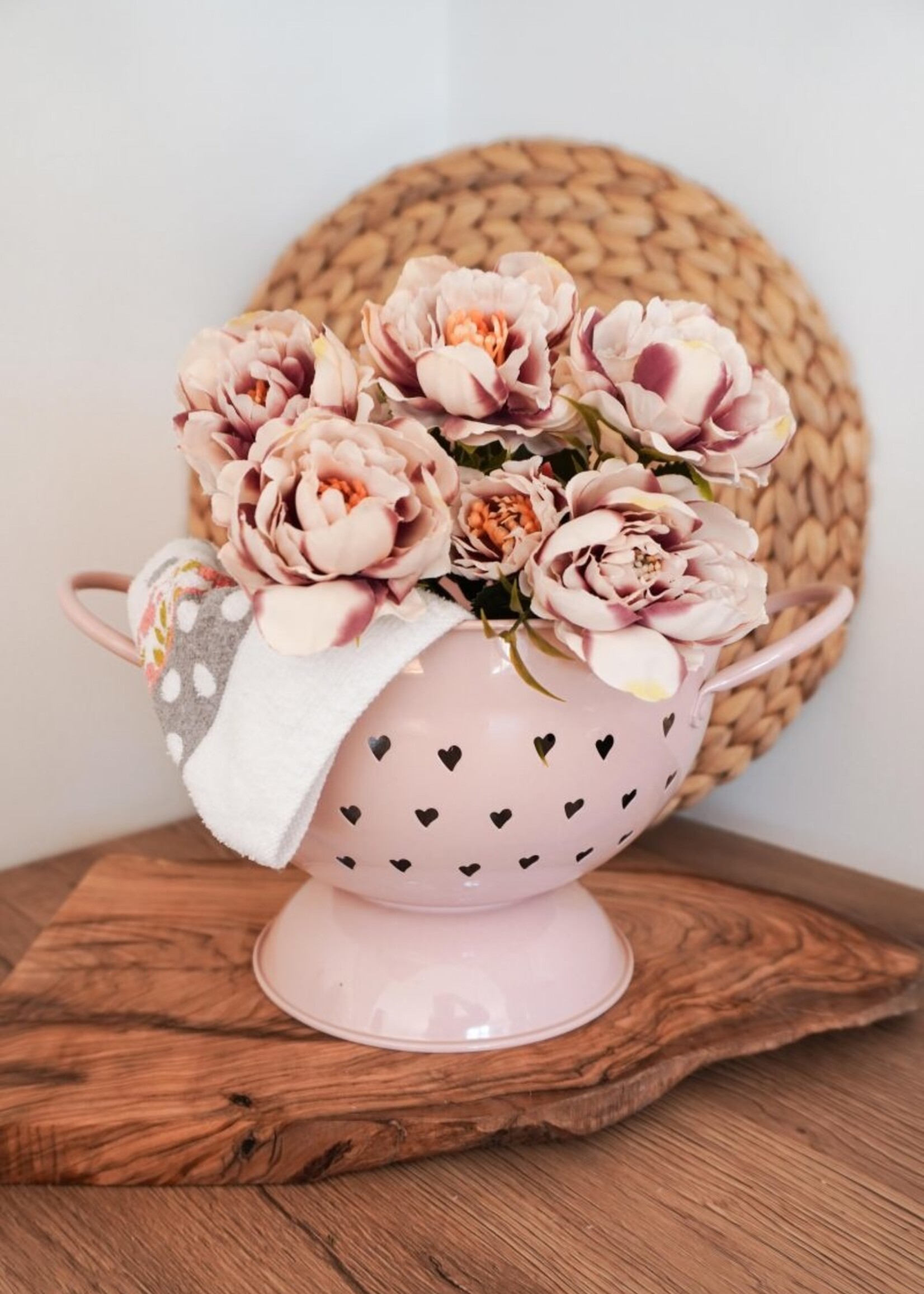 Isabelle Rose Abtropfsieb "Isabelle" Rose