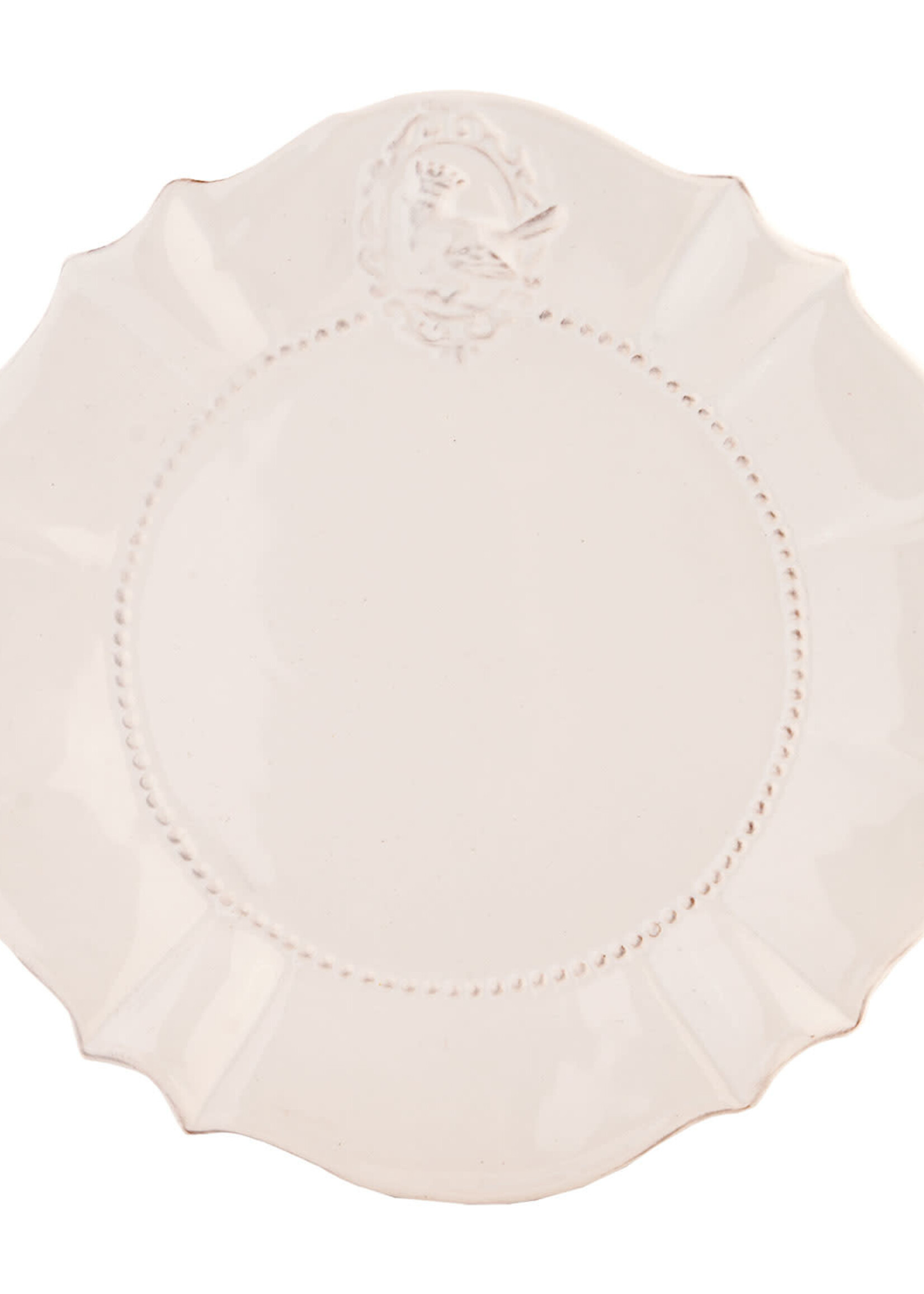 Clayre & Eef Desserteller Provence - Heart - Weiss