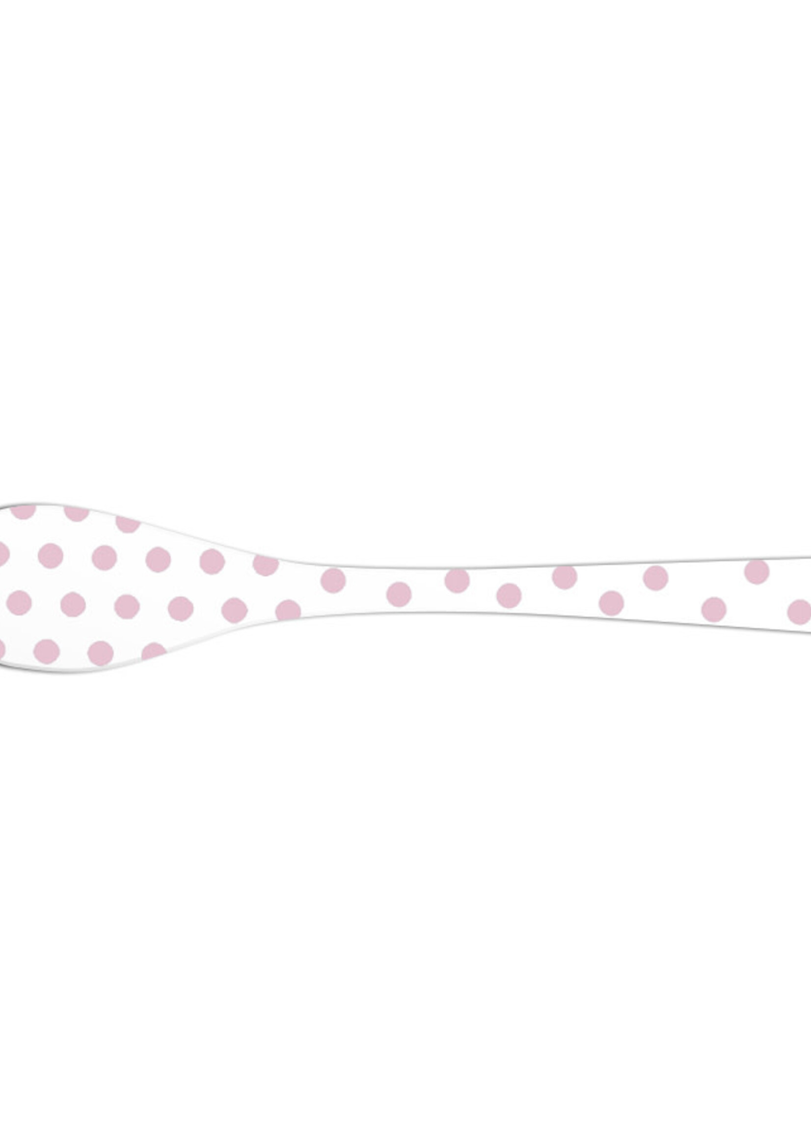 Isabelle Rose Kaffeelöffel aus Porzellan - Dot White