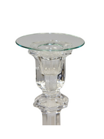 Kerzenmanschette aus Glas - Nature -7cm