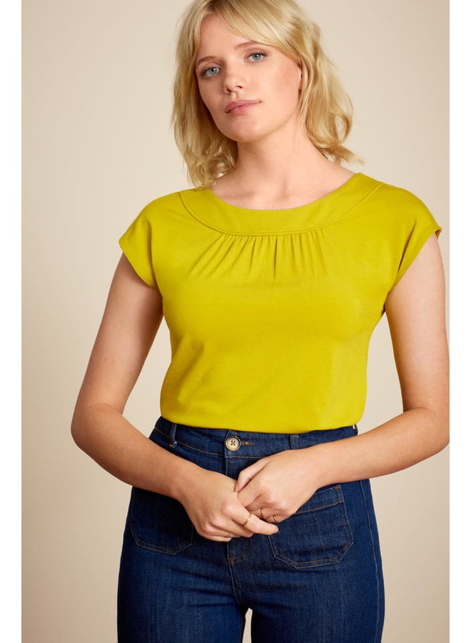 Shirt - Shirley Top Ecovero Light - Spring Yellow