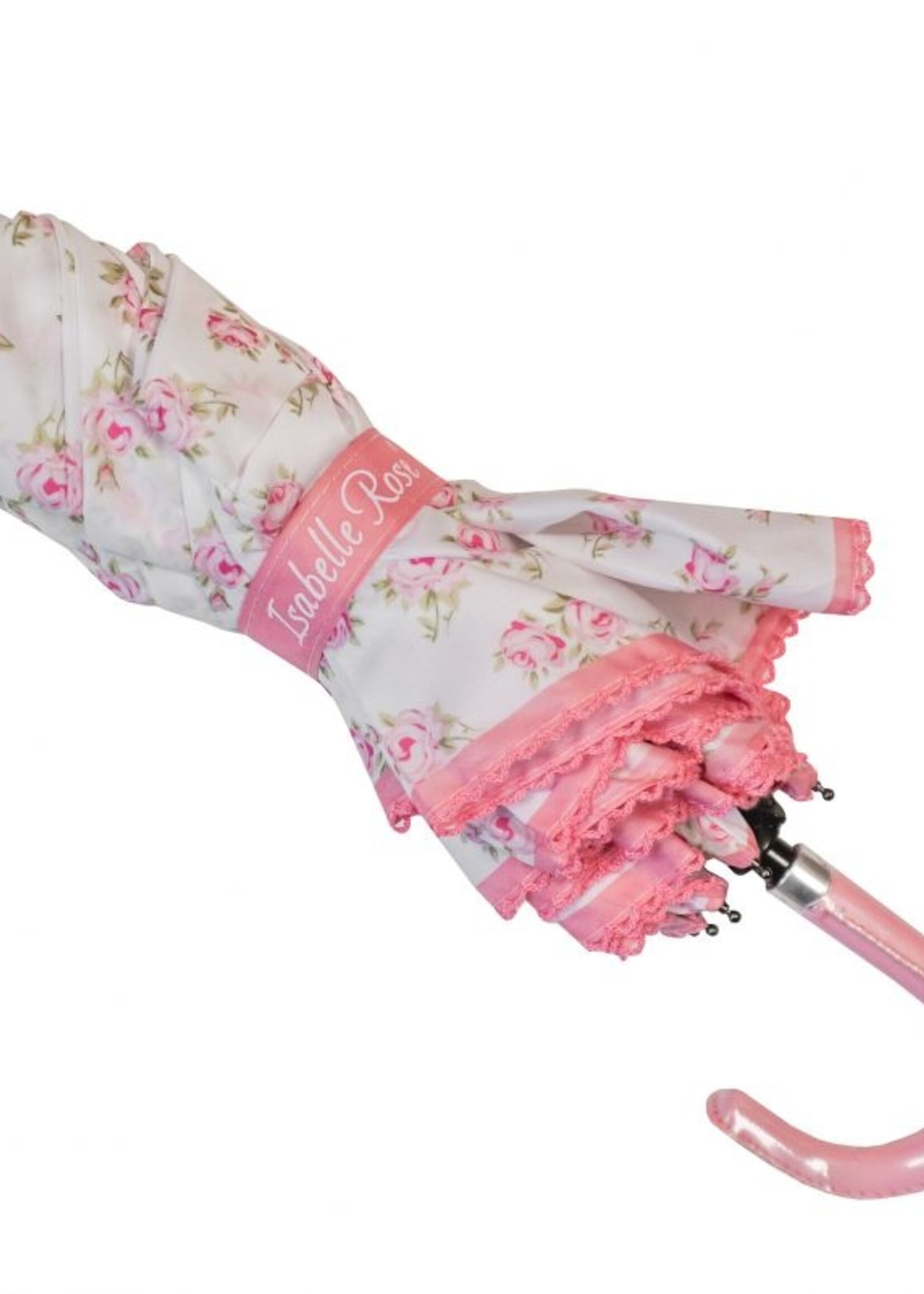 Isabelle Rose Taschenschirm Lucy - Rosenmotiv