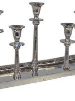 Kerzenständer für 10 Kerzen - Antik-Silber