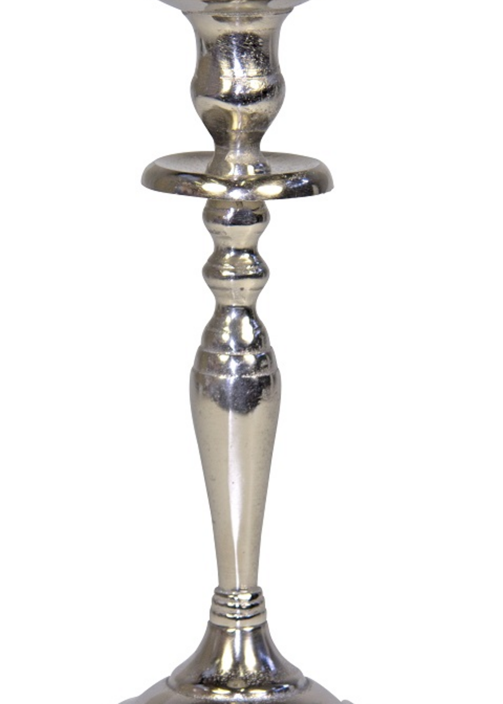 Kerzenständer Single 28.5 cm - Antik-Silber