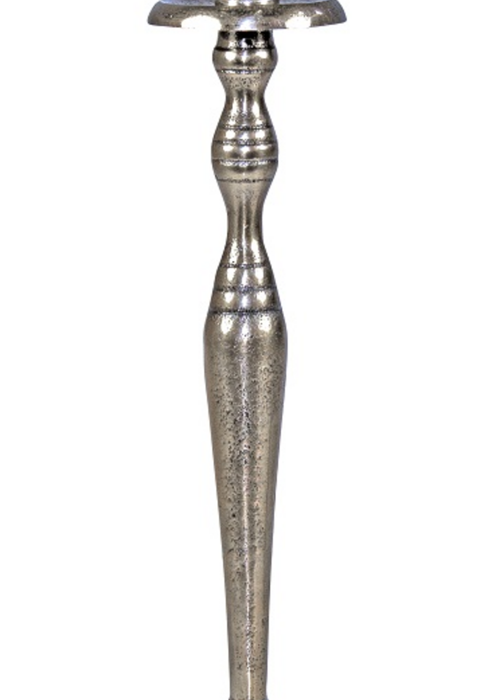 Kerzenständer Single 37.5 cm - Antik-Silber