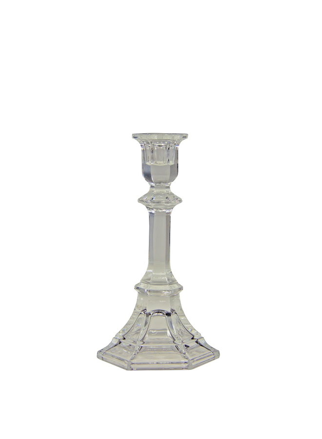 Kerzenständer Single aus Glas - 20cm