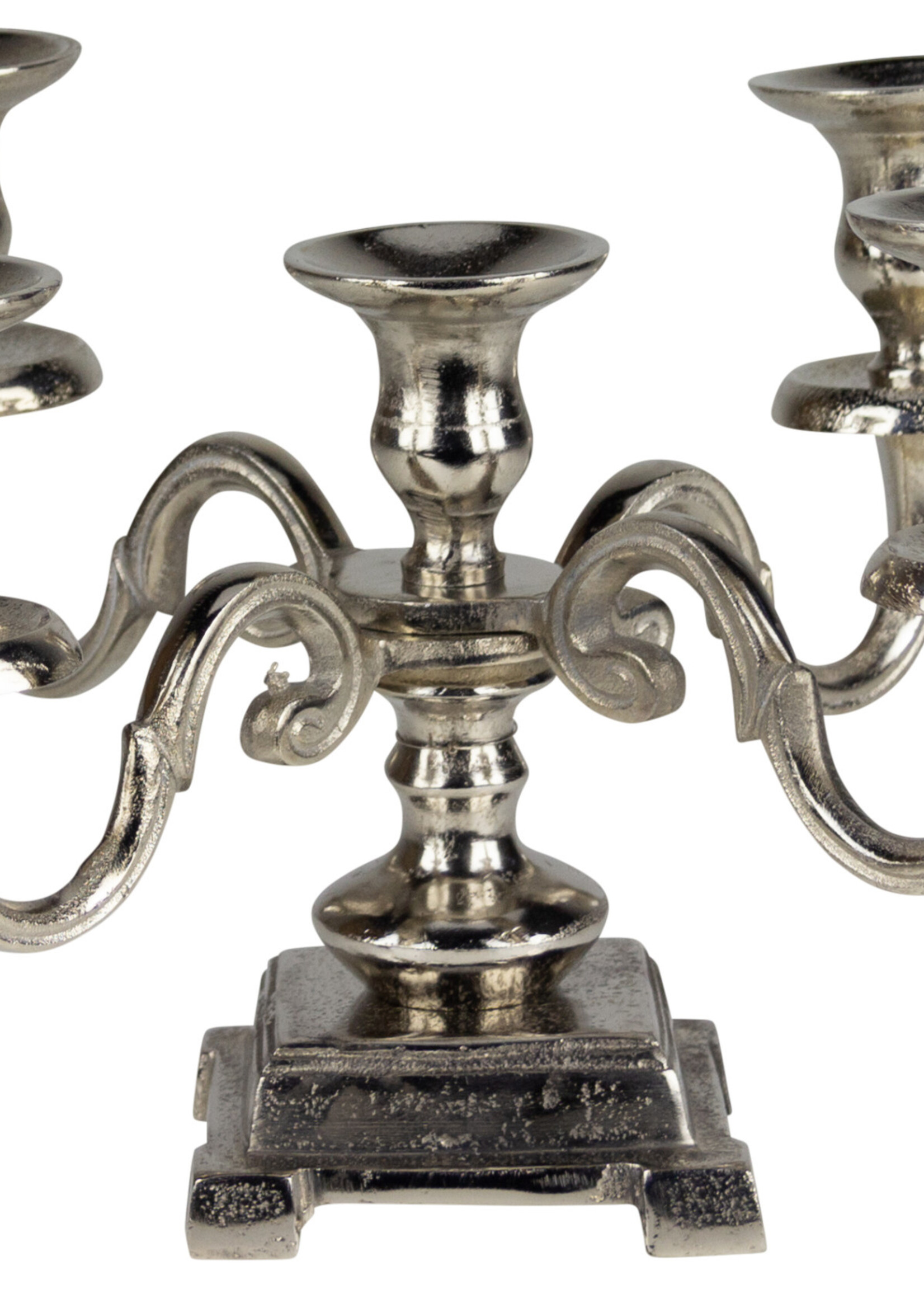Kerzenständer 4-armig - Silber