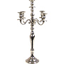 Kerzenständer 4-armig-68cm - Antik-Silber
