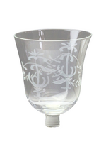 Teelicht Aufsatzglas Ranken II - Höhe 11 cm