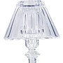 Schirm & Teelicht Aufsatzglas stripe - Höhe 9 cm