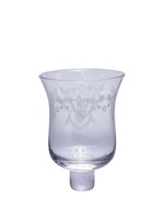 Teelicht Aufsatzglas Spitze Tulip - Höhe 7 cm