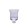 Teelicht Aufsatzglas Spitze Tulip - Höhe 7 cm