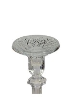 Kerzenmanschette aus Glas geschliffen - 9 cm