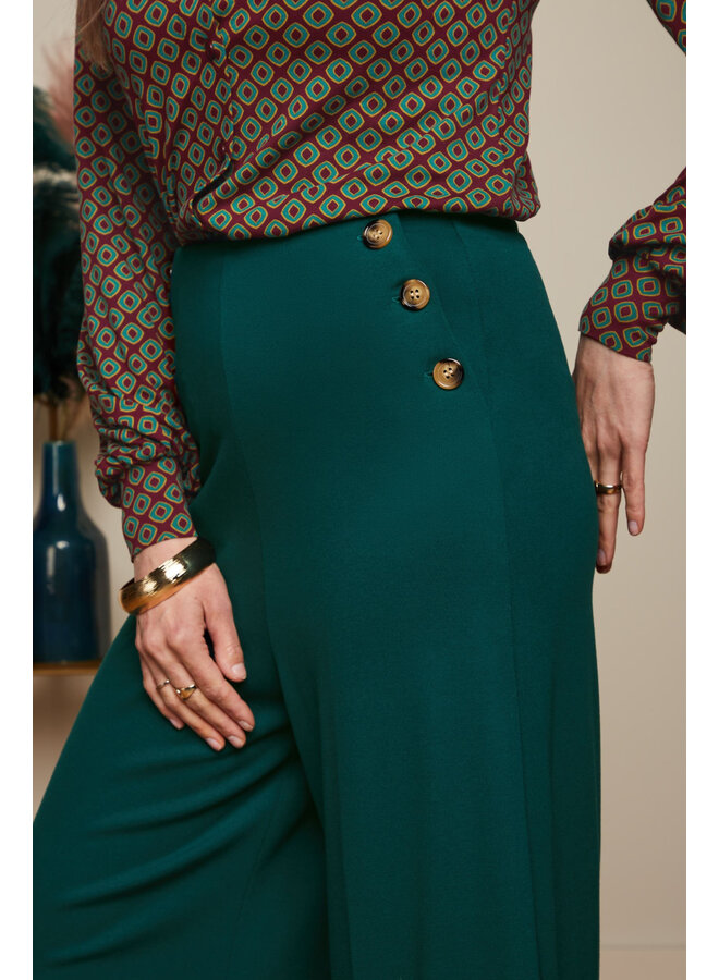 Pia Culotte Milano Uni - Pine Green