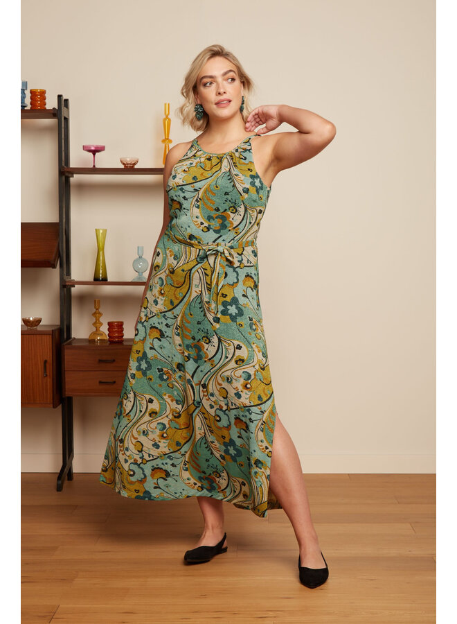 Kleid - Hazel Dress Frenzy -  Dusty Turquoise