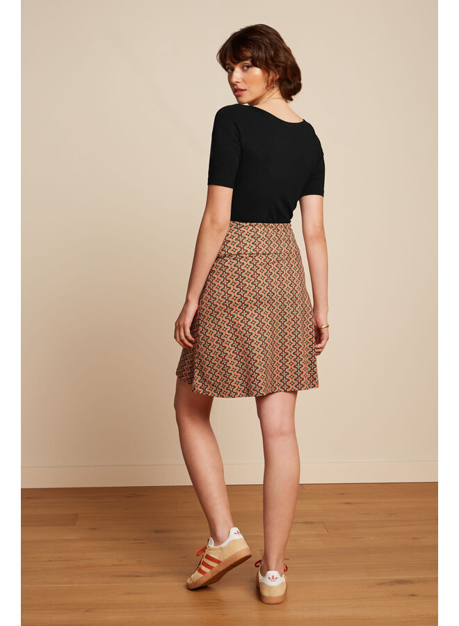 Rock - Border Skirt Twisted - Black