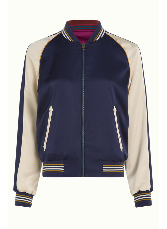 Jacke - Bomber Jacket Monka - Evening Blue