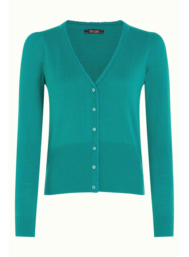 Cardi V Cocoon - Dark Aqua Green