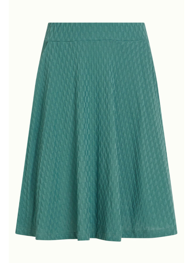 Rock - Serena Skirt Manelli Jacquard - Smoke Green