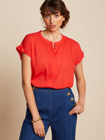 King Louie Bluse - Stella Blouse Verano - Fire Red