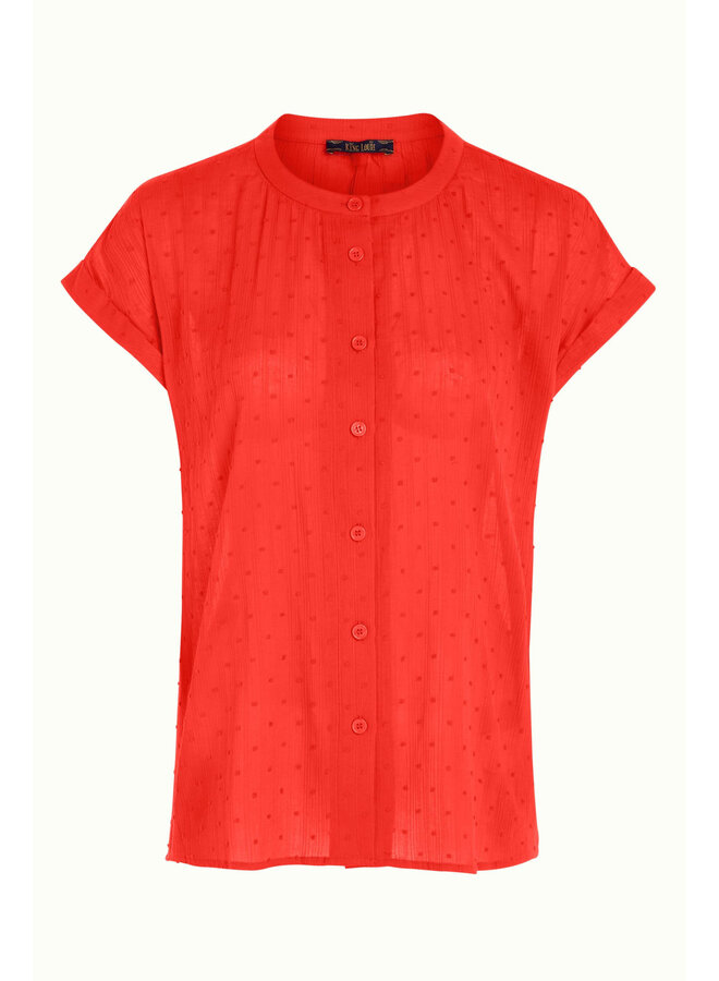 Bluse - Stella Blouse Verano - Fire Red