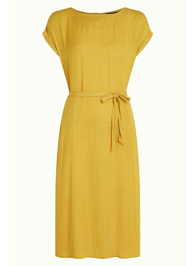 Kleid - Betty Loose Fit Dress Bisque - Tuscan Yellow